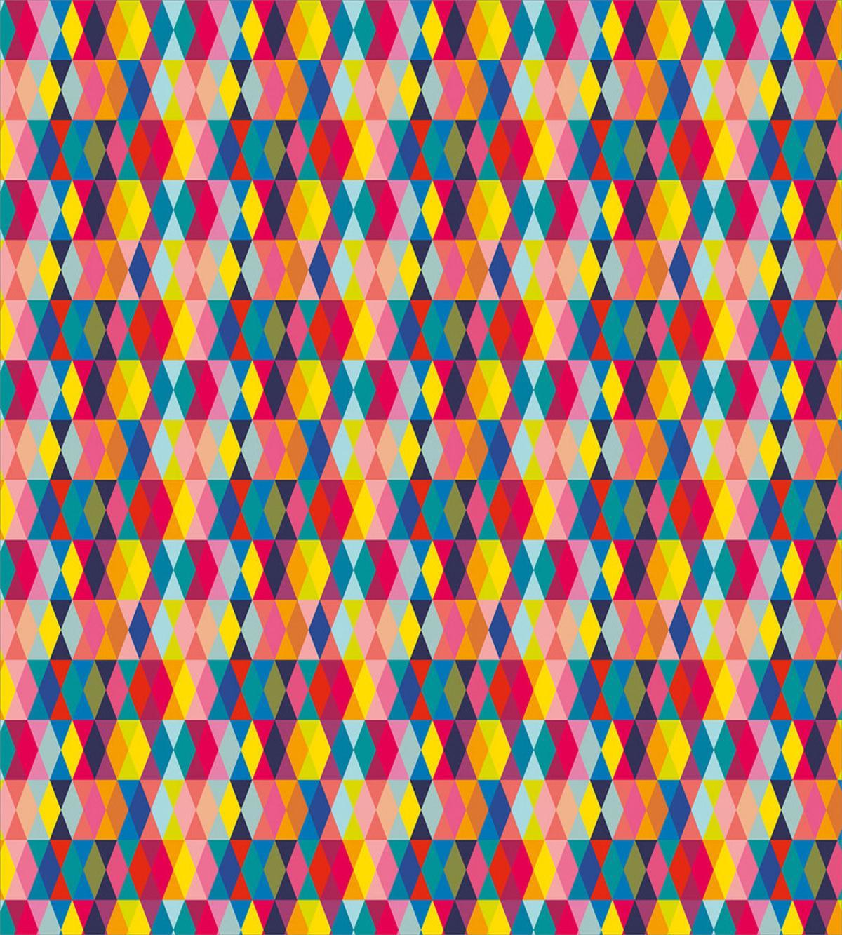 Modern Colorful Rhombuses — Pattern
