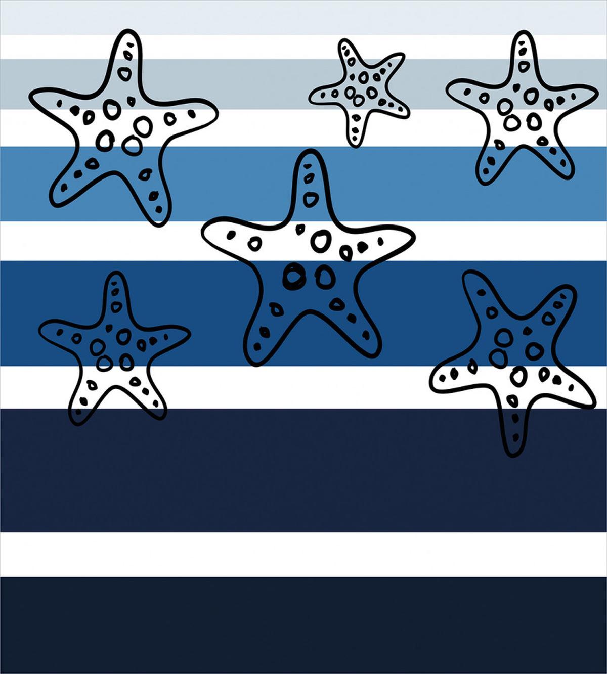Stripes Starfish — Pattern