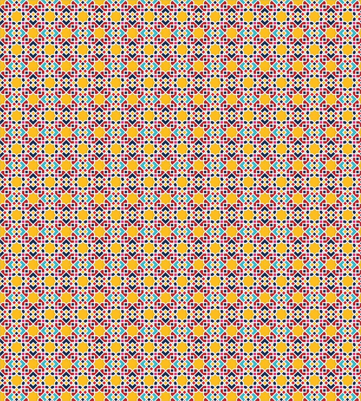 Colorful Modern Oriental — Pattern
