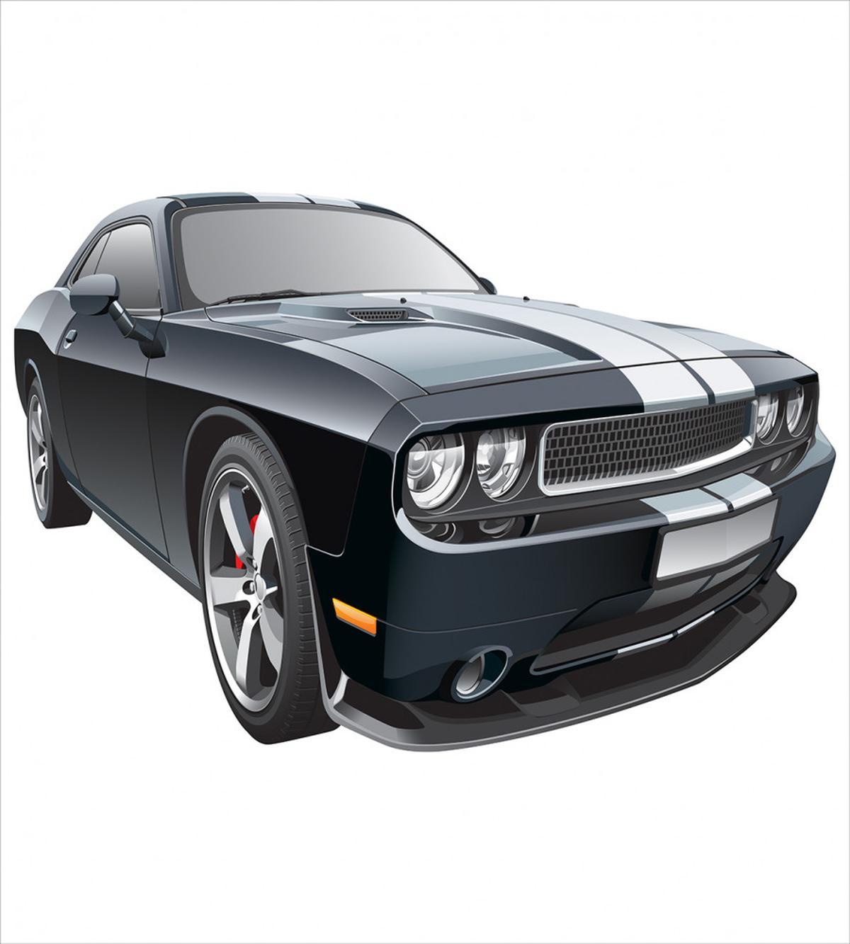 Black Modern Ride Design — Pattern