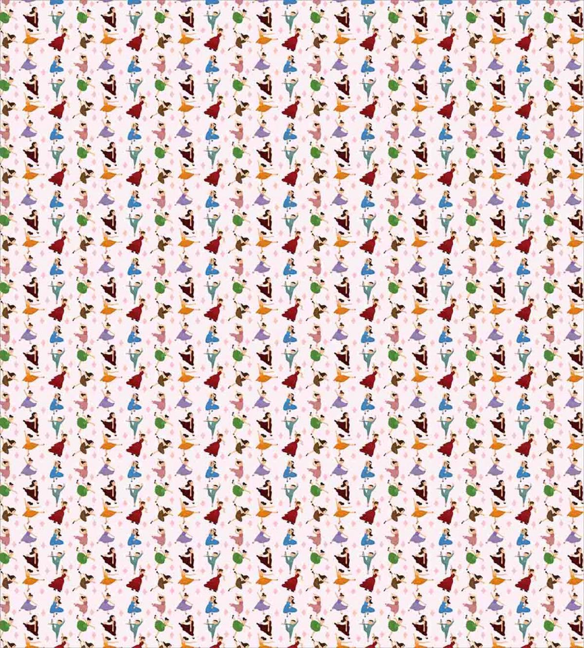 Kids Dancer Girls Colorful — Pattern