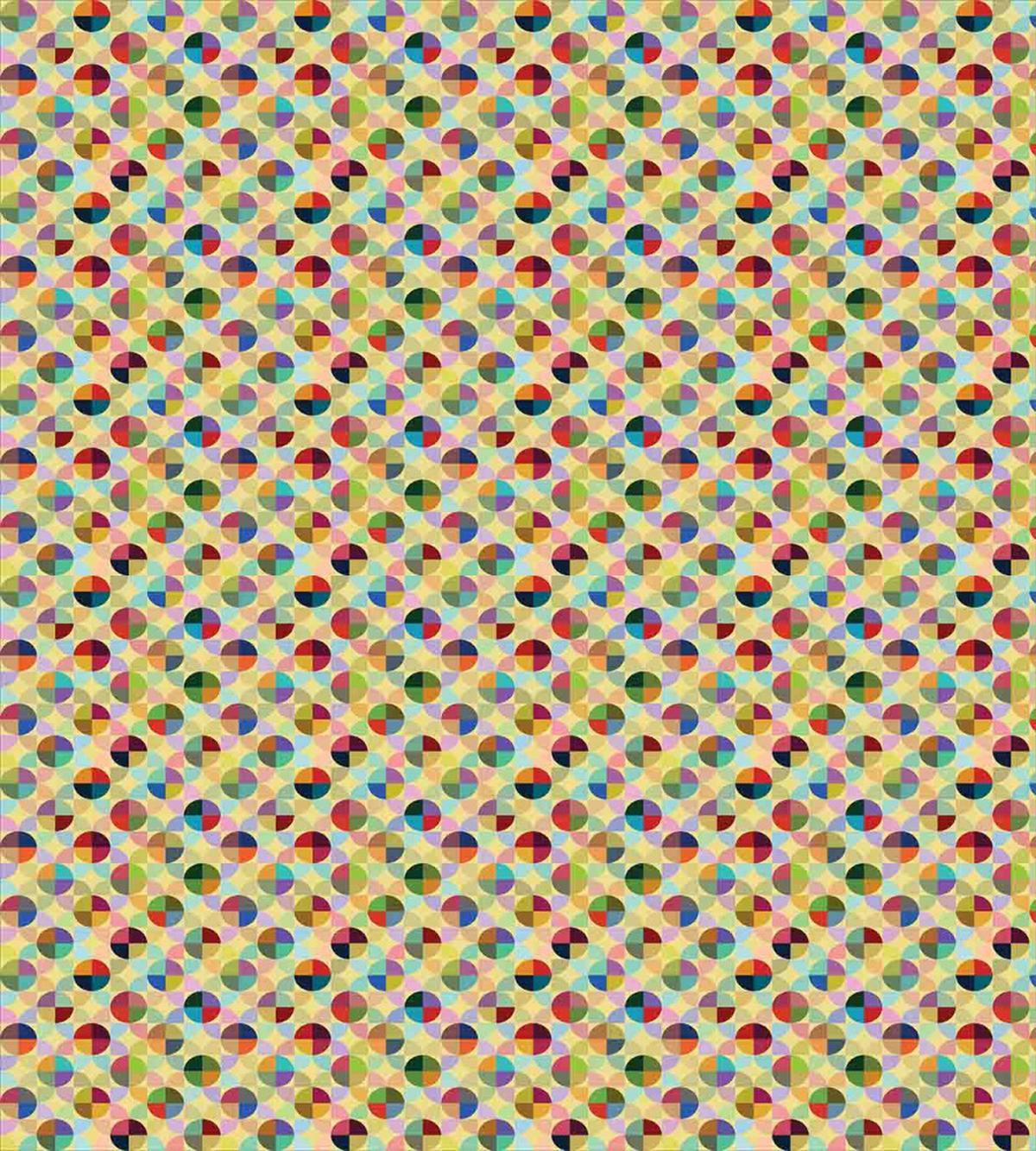 Circular Tile Arrangement — Pattern