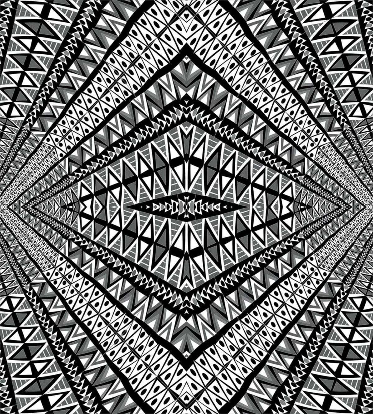 Triangle Diamon Form — Pattern
