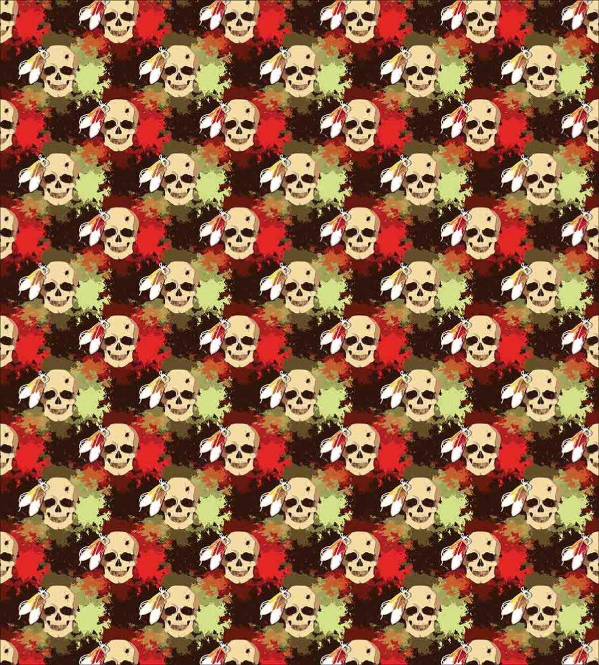 Skull Feather Pattern — Pattern