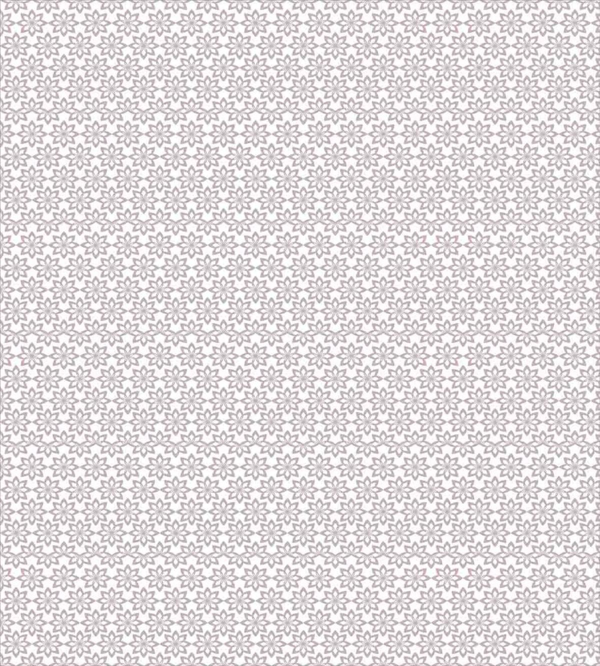 Monochrome Spring Blooms — Pattern
