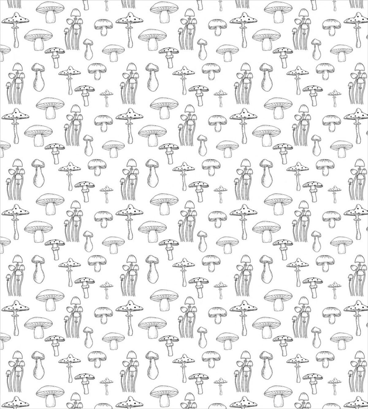 Monochrome Doodle Art — Pattern