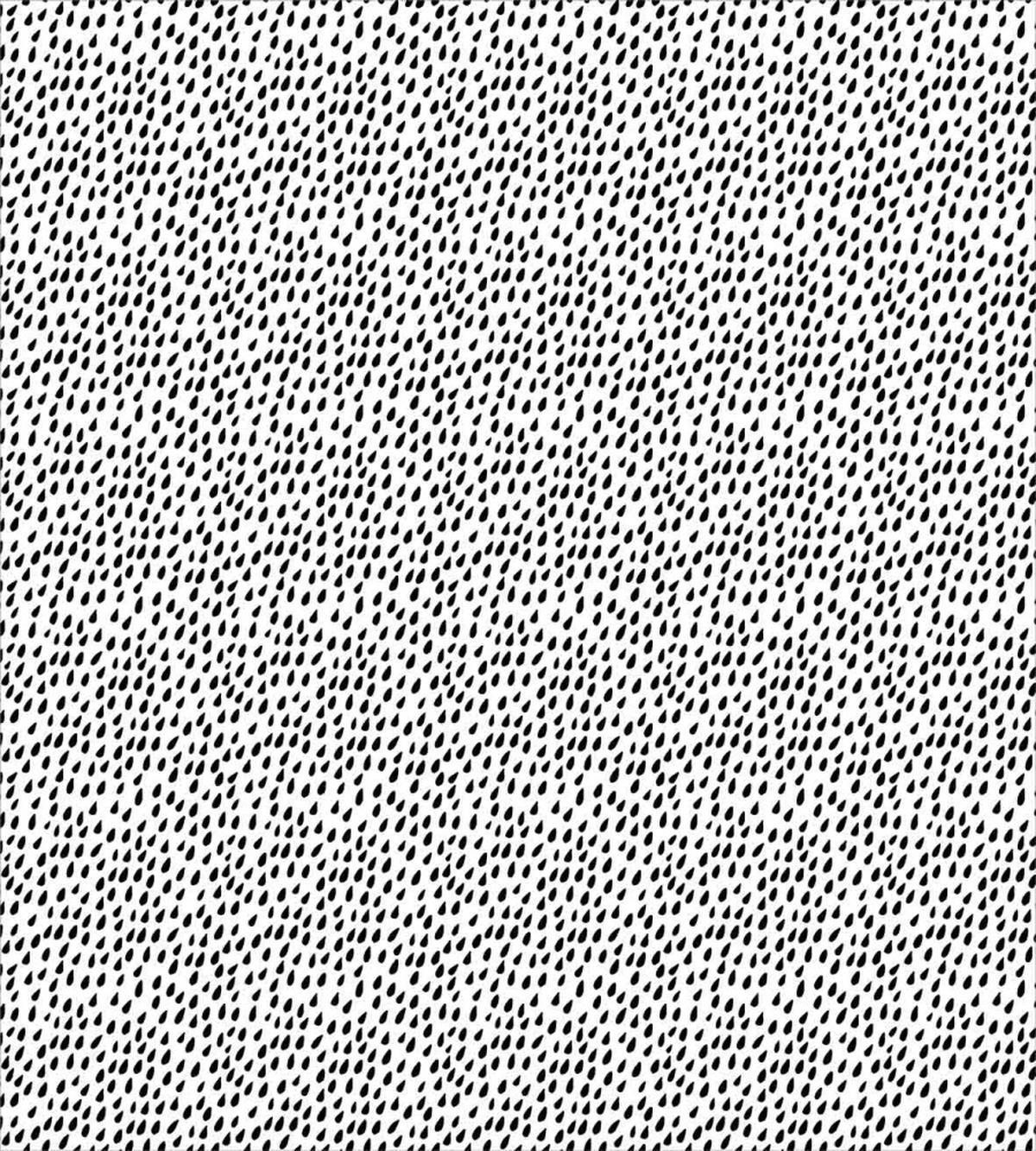 Monochrome Water Raindrops — Pattern