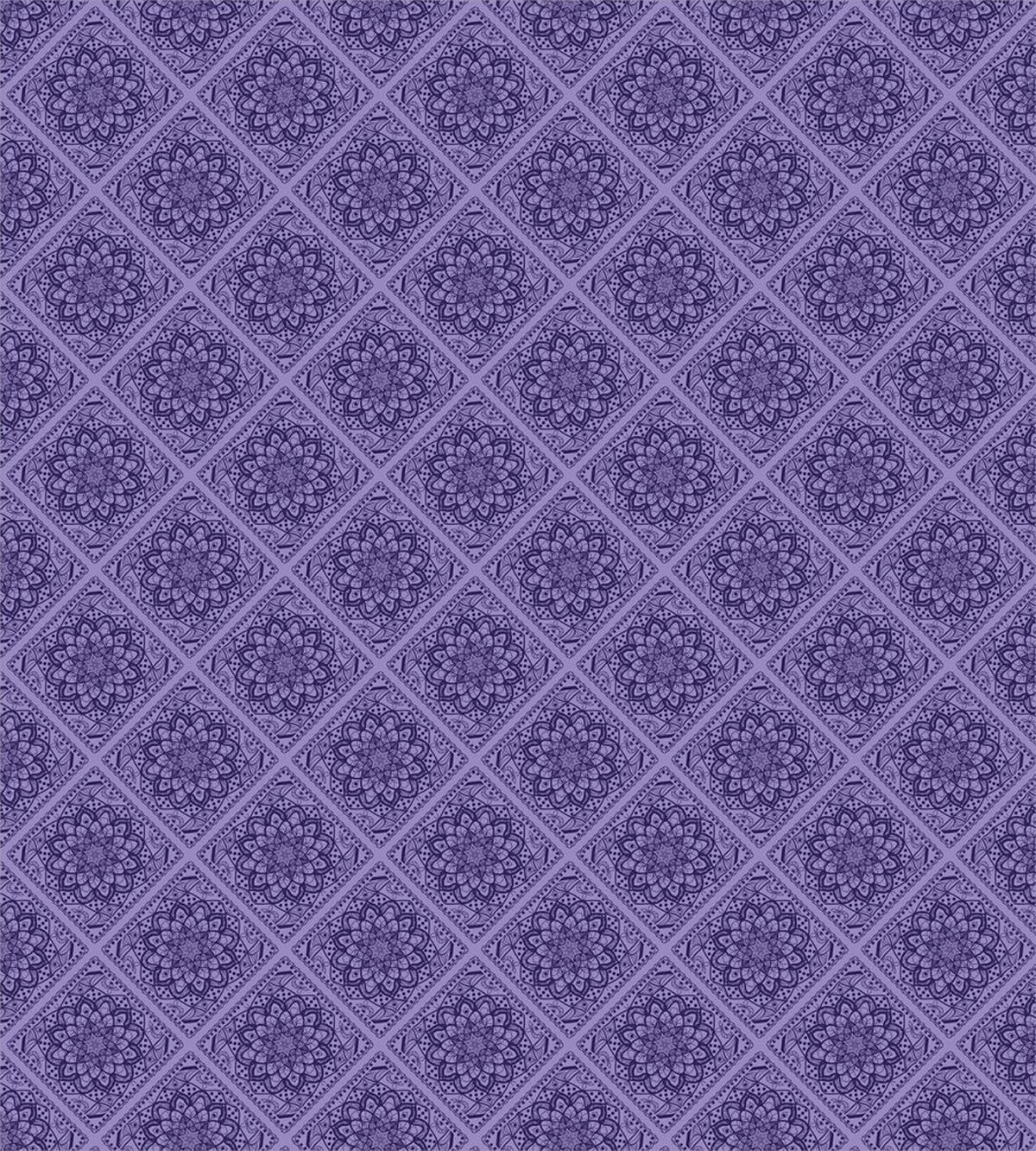Floral Mandala Oriental — Pattern