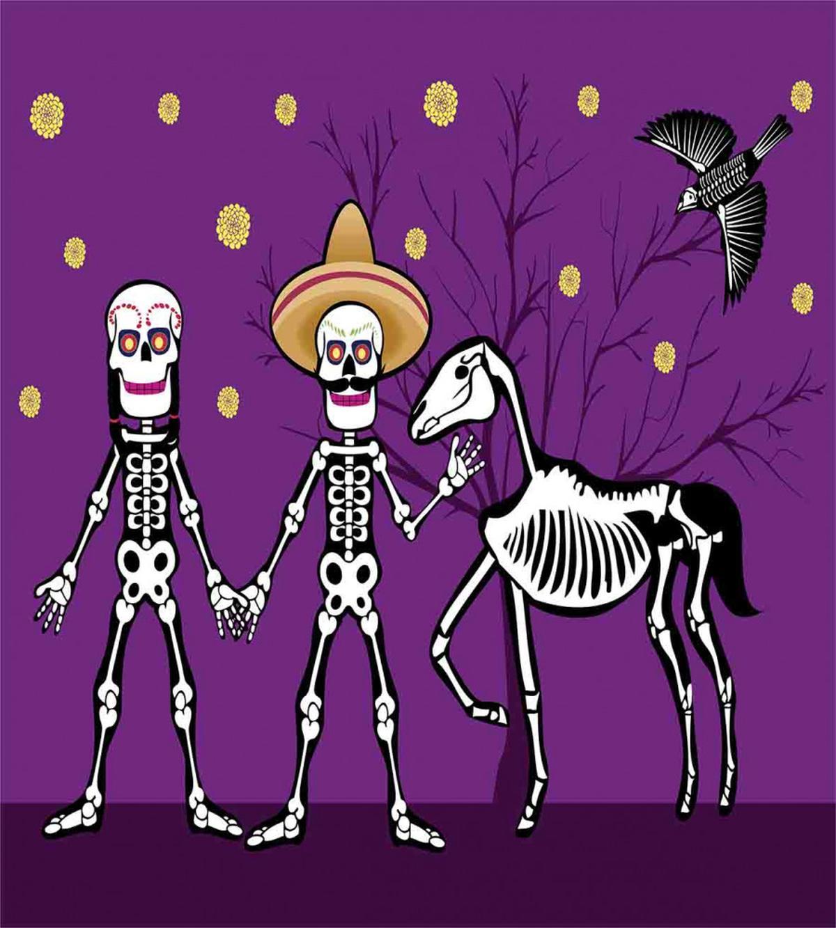 Skeleton Couple — Pattern