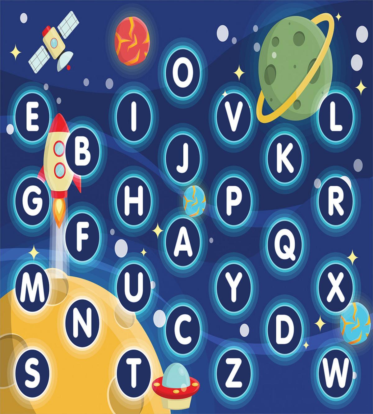 Space Letters — Pattern
