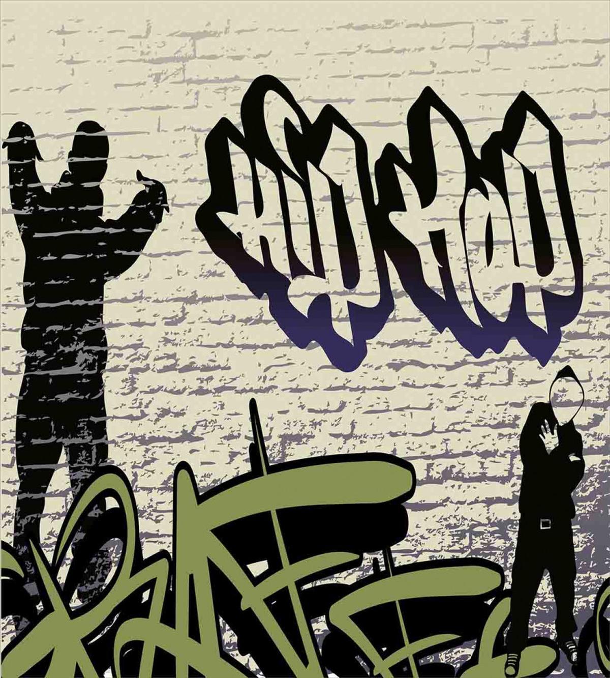 Grafitti Art on Walls — Pattern
