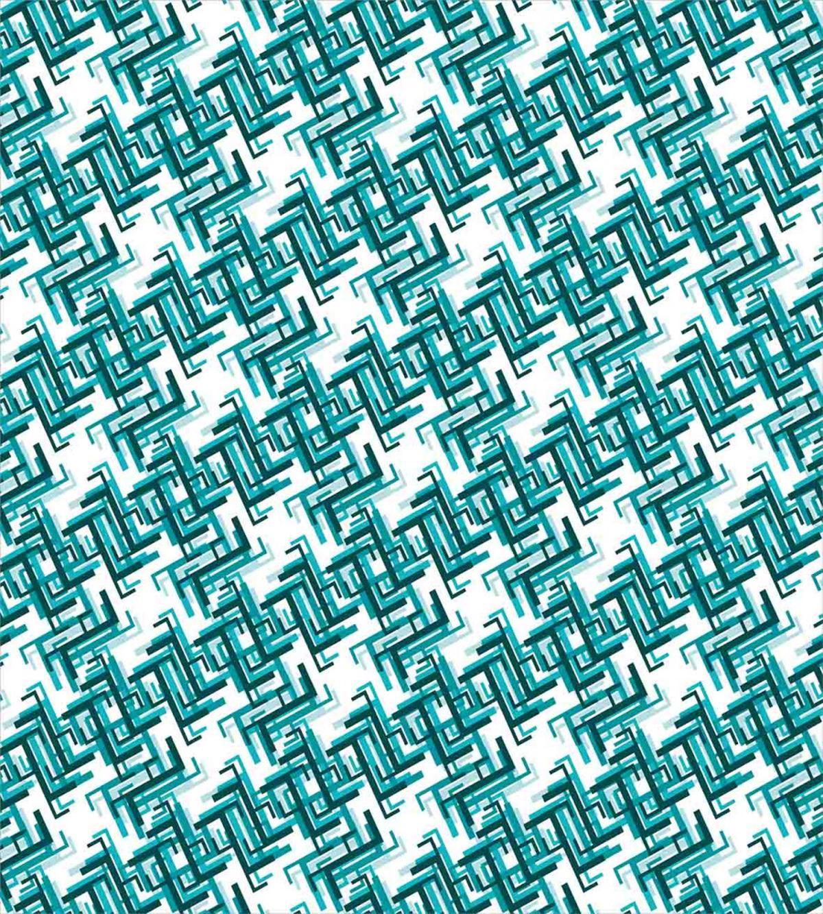 Retro Maze Trippy — Pattern