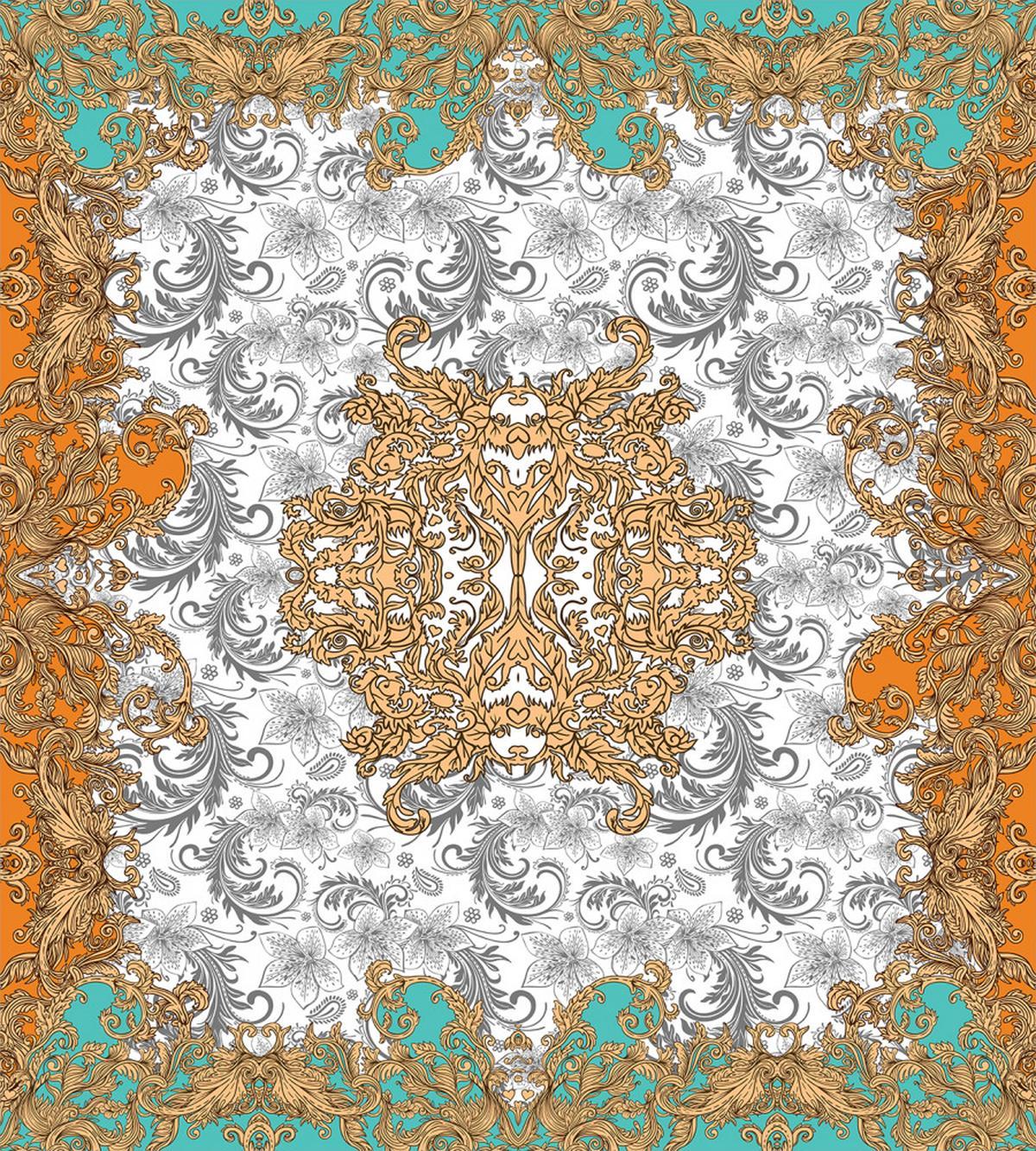 Victorian Swirling Ornaments — Pattern