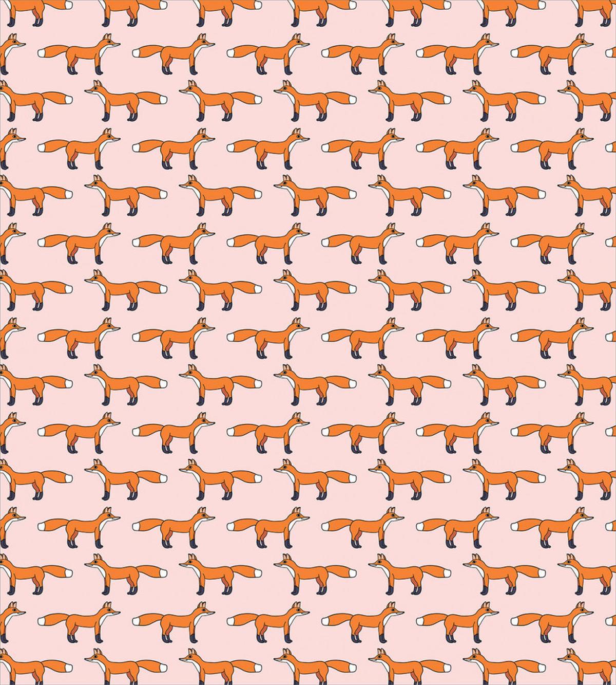 Cartoon Smiling Animal Pattern — Pattern