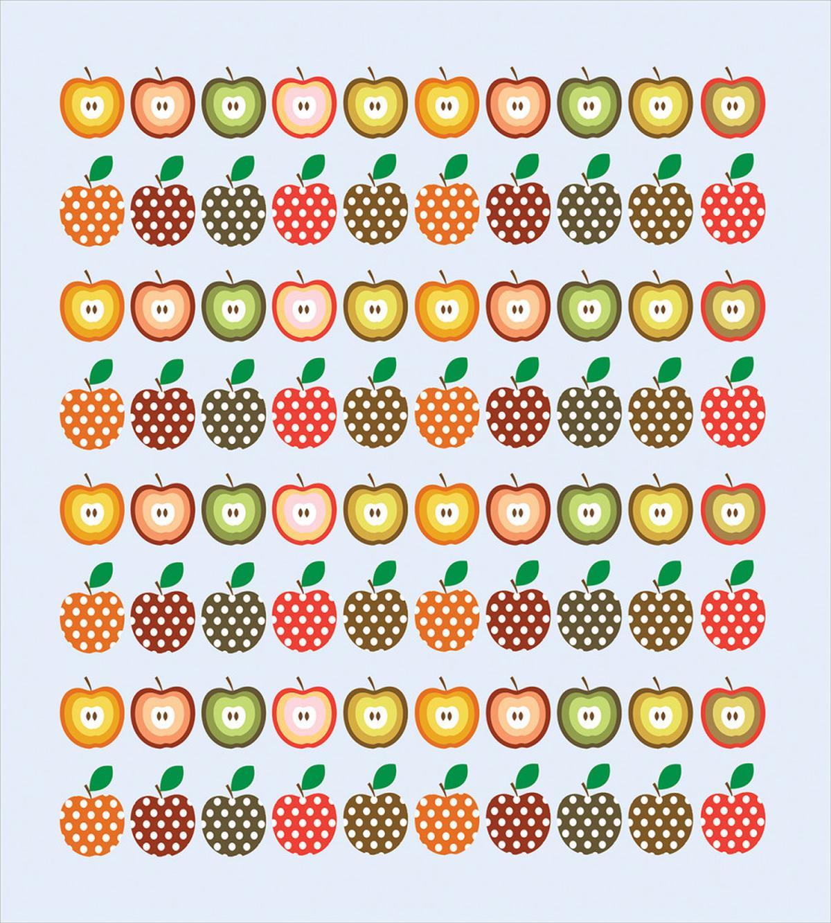 Retro Polka Dots Colorful — Pattern