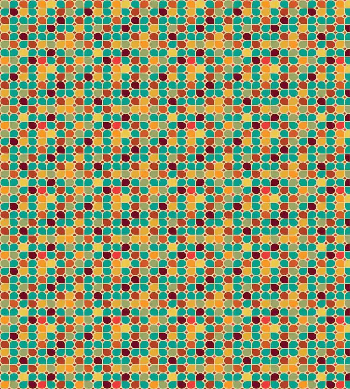 Polka Dots with Petals — Pattern