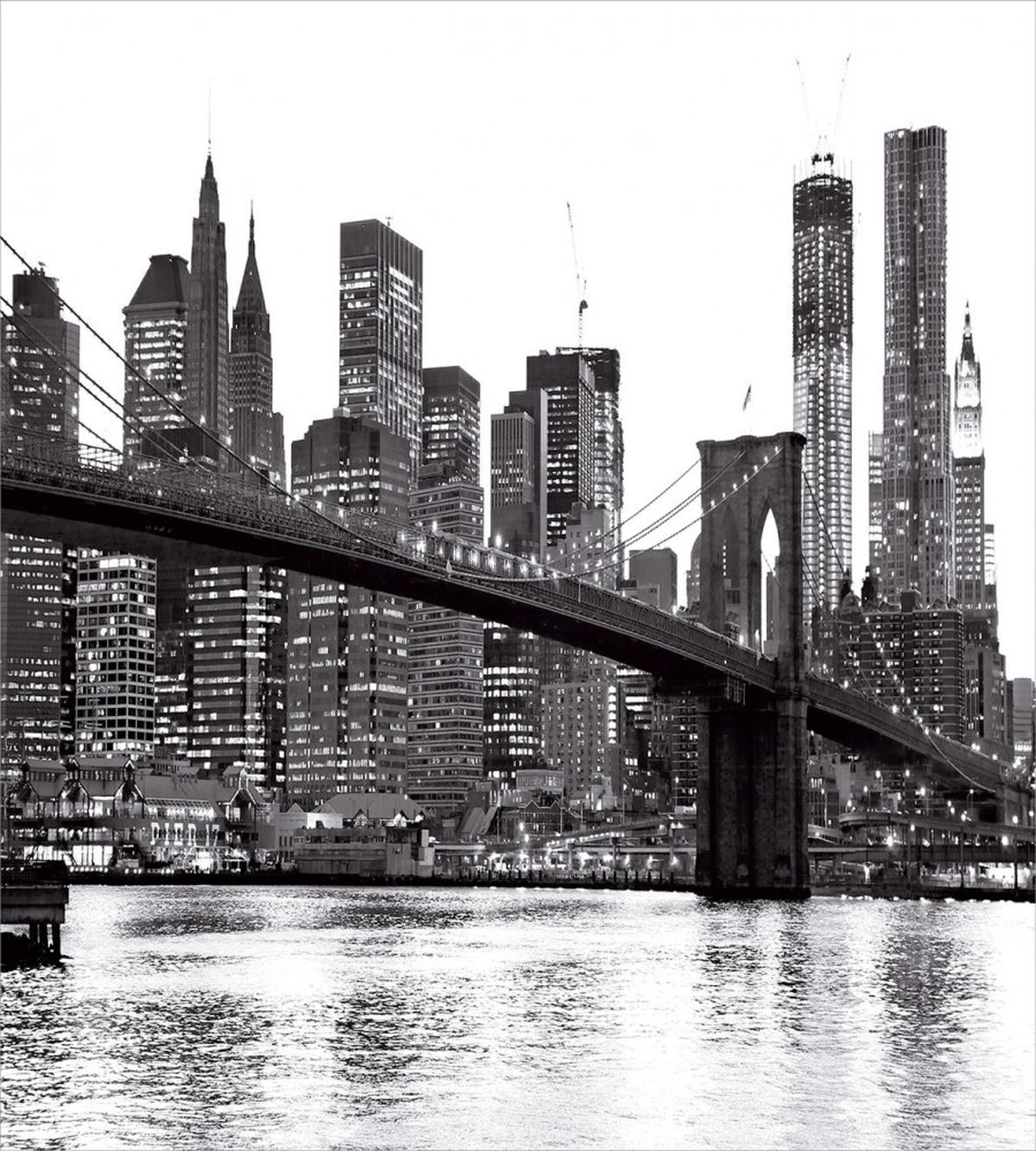 Brooklyn Bridge Sunset — Pattern