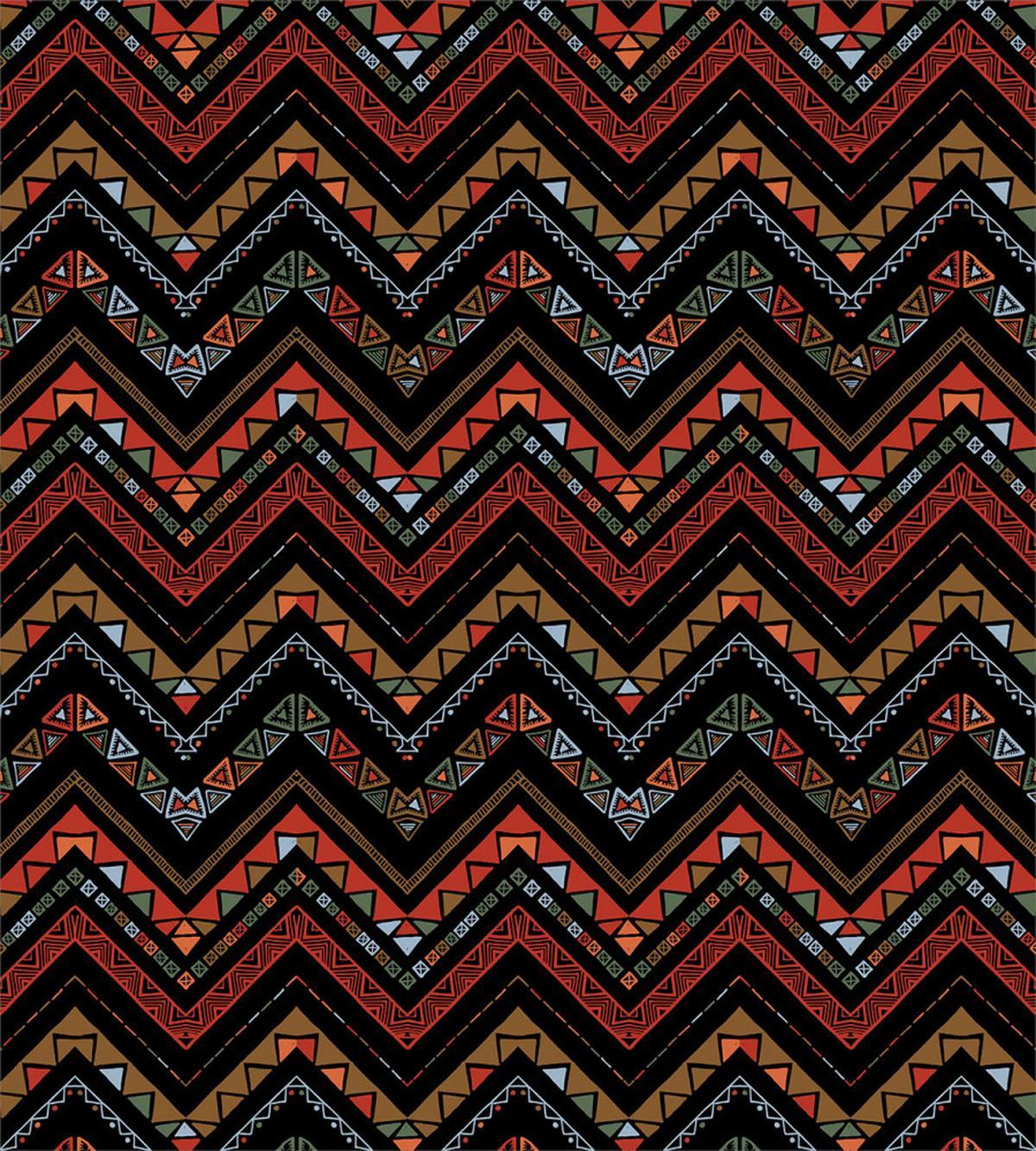 Ethnical Zigzag Chevron Art — Pattern