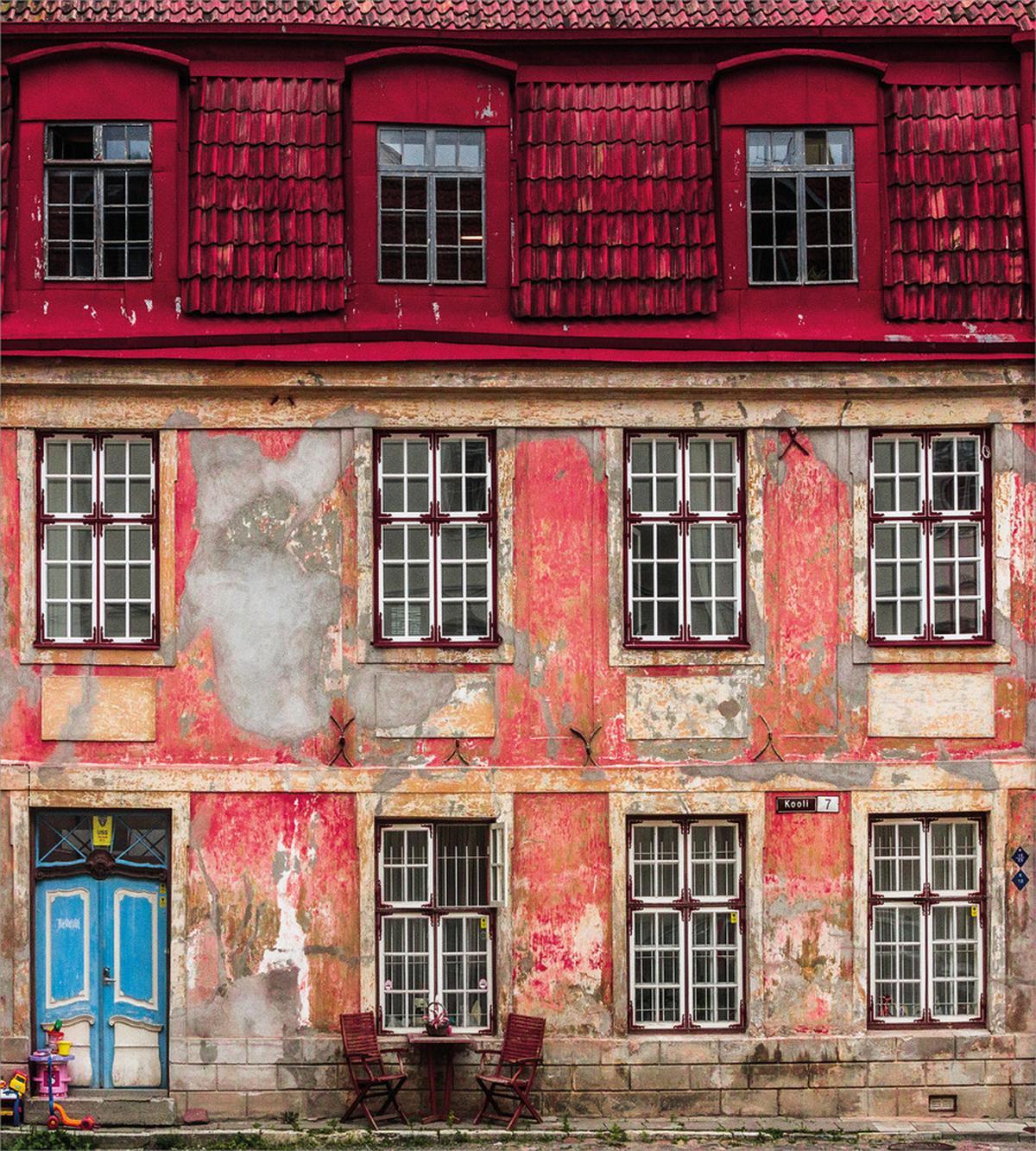 Old City Tallinn Estonia — Pattern