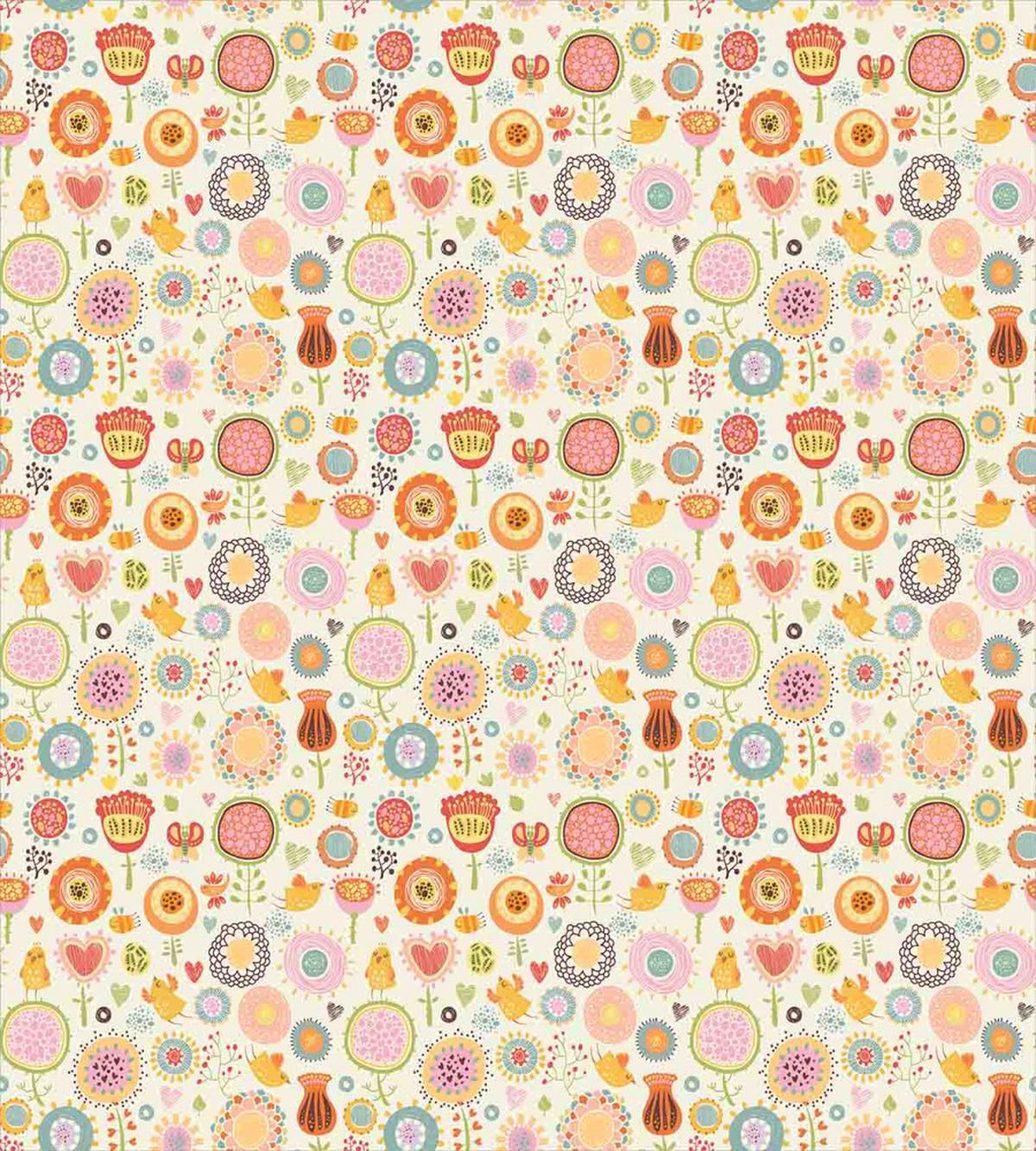 Bees Birds Butterflies — Pattern