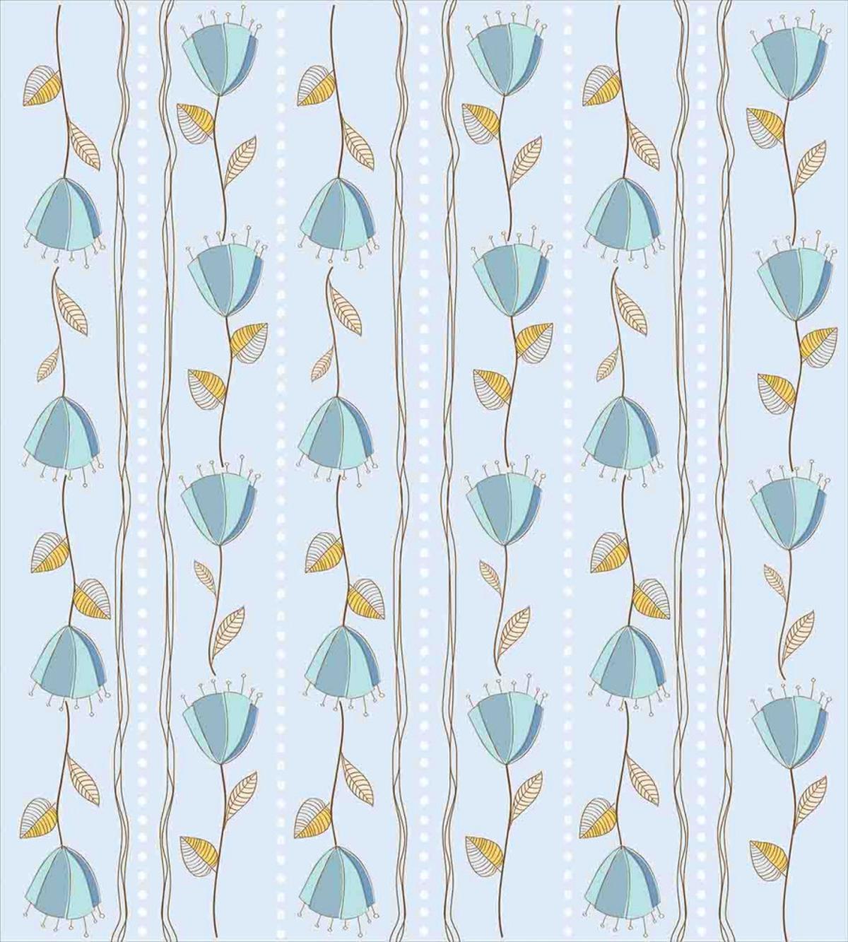 Corsage of Flowers Stripes — Pattern