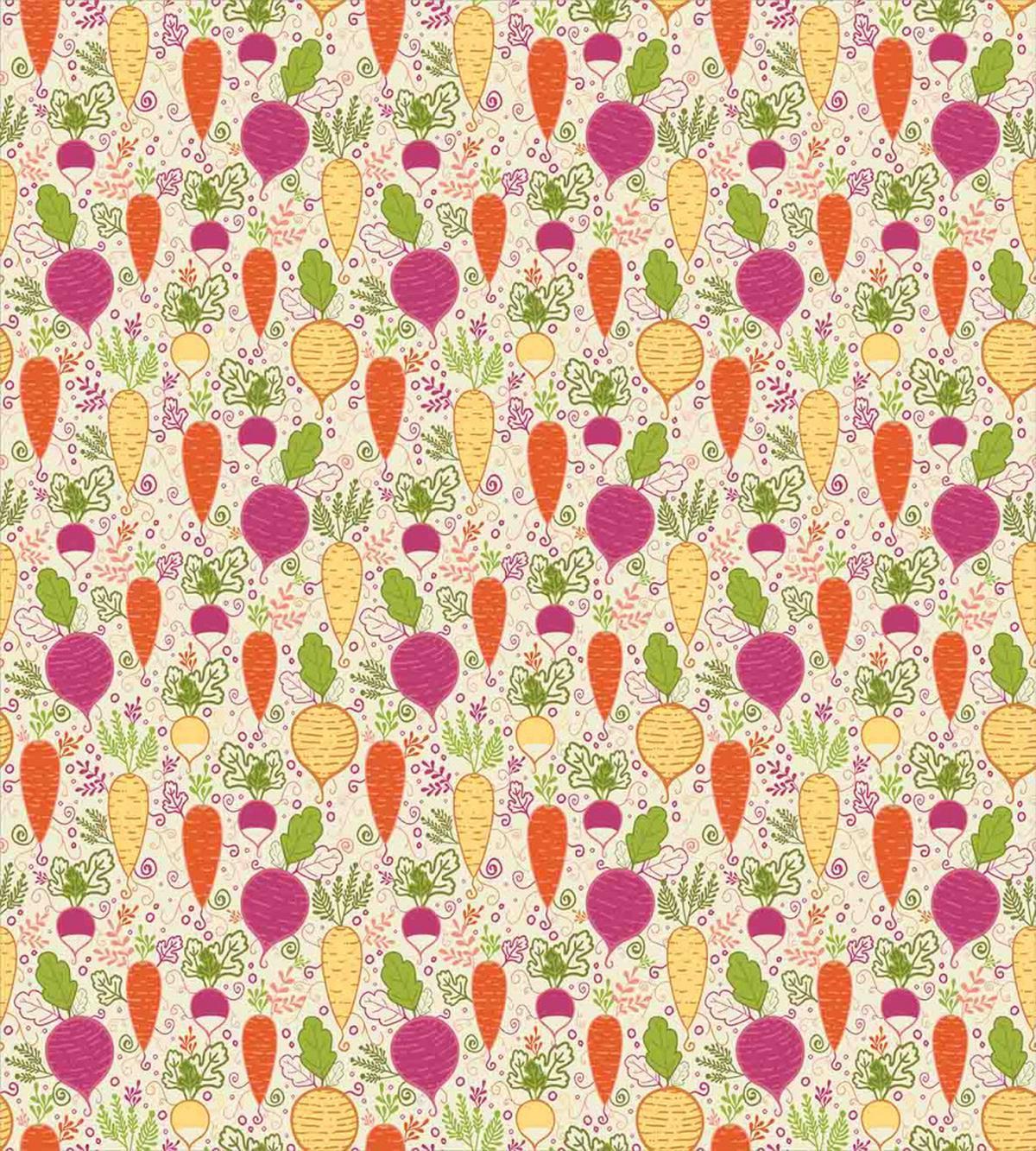 Doodle Root Vegetable — Pattern