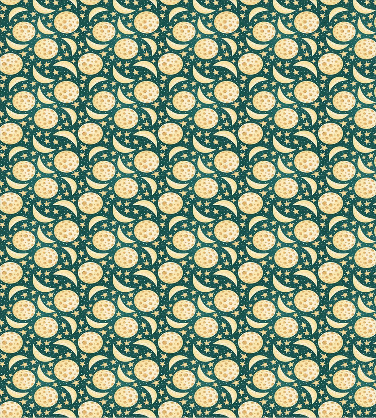 Craters Stars Celestial — Pattern
