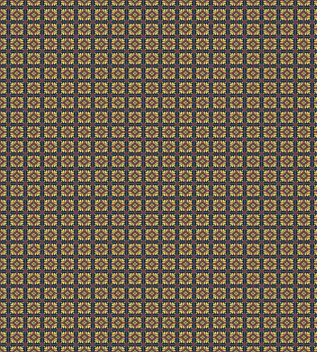 Checkered Floral — Pattern