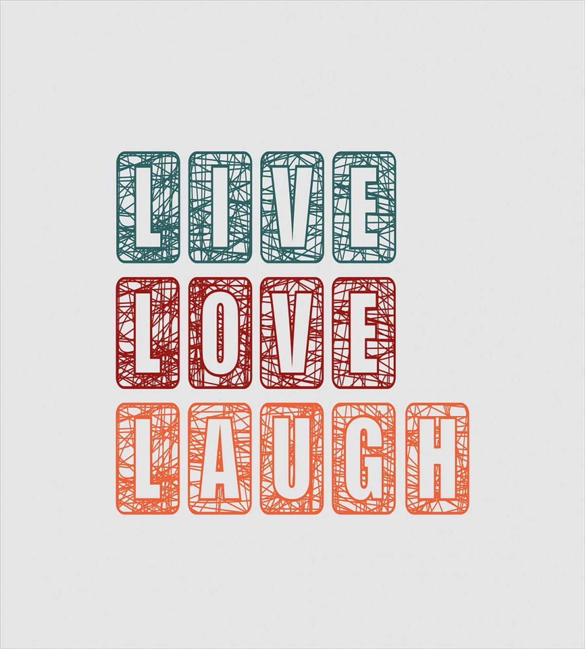 Happy Slogan — Pattern
