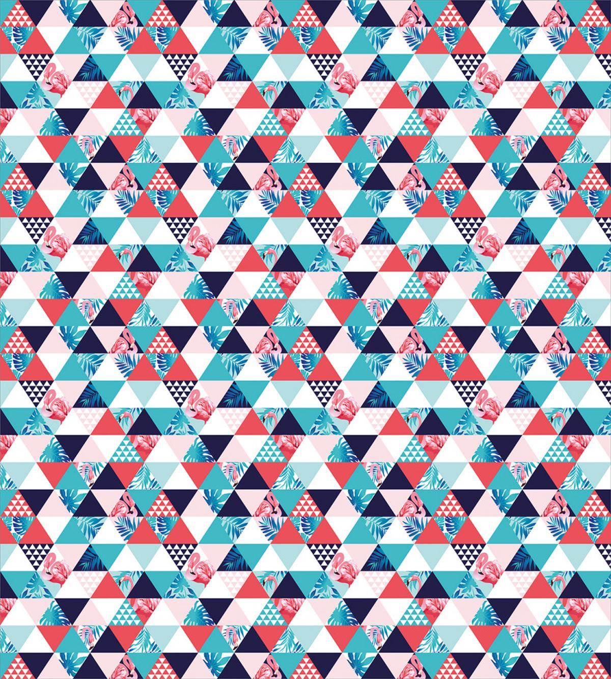 Triangles Beach Mosaic — Pattern