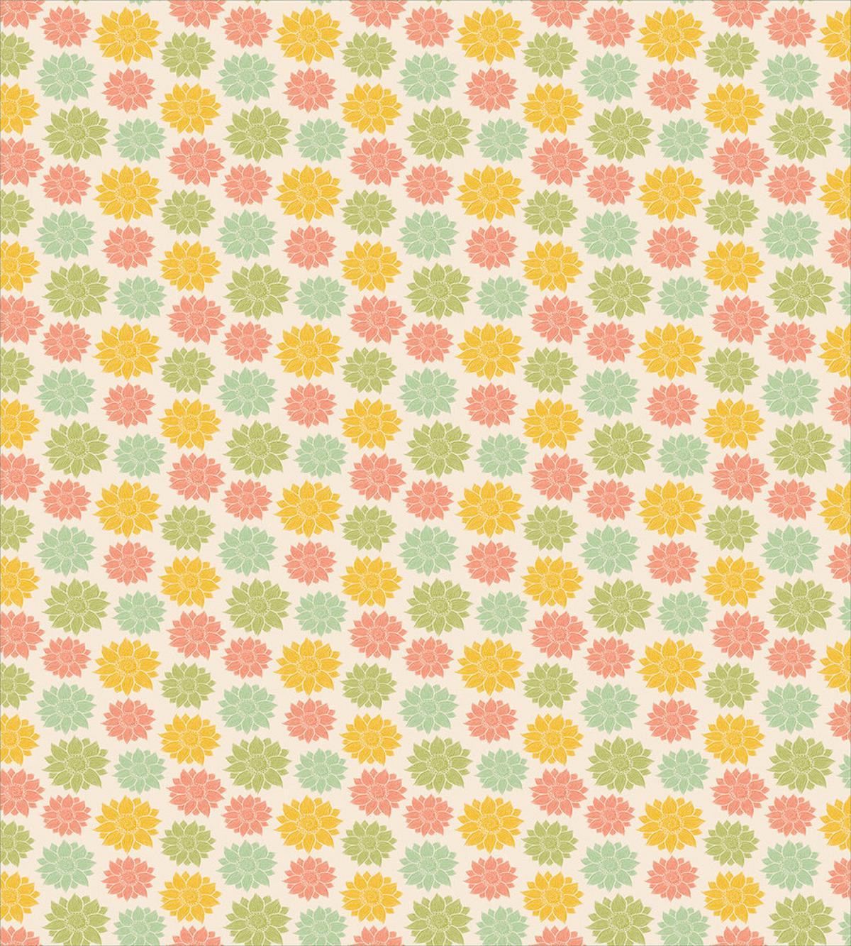 Colorful Sunflowers Ornament — Pattern