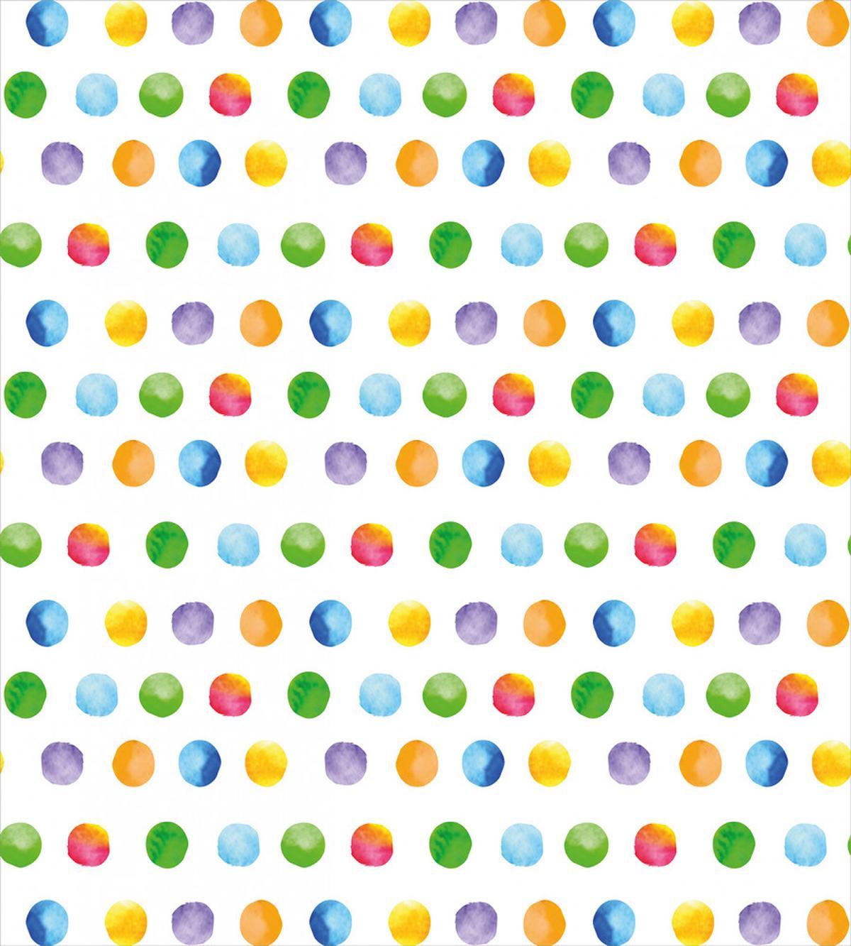 Colored Big Polka Dots — Pattern
