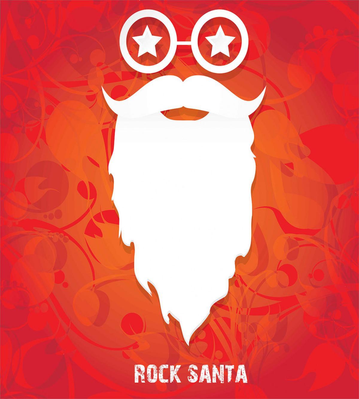 Rock Santa Claus Xmas — Pattern