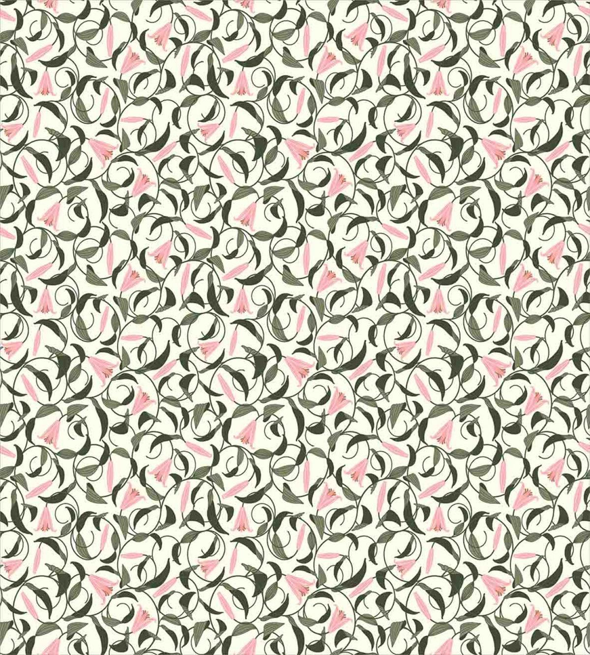 Tangled Stems and Lilies — Pattern