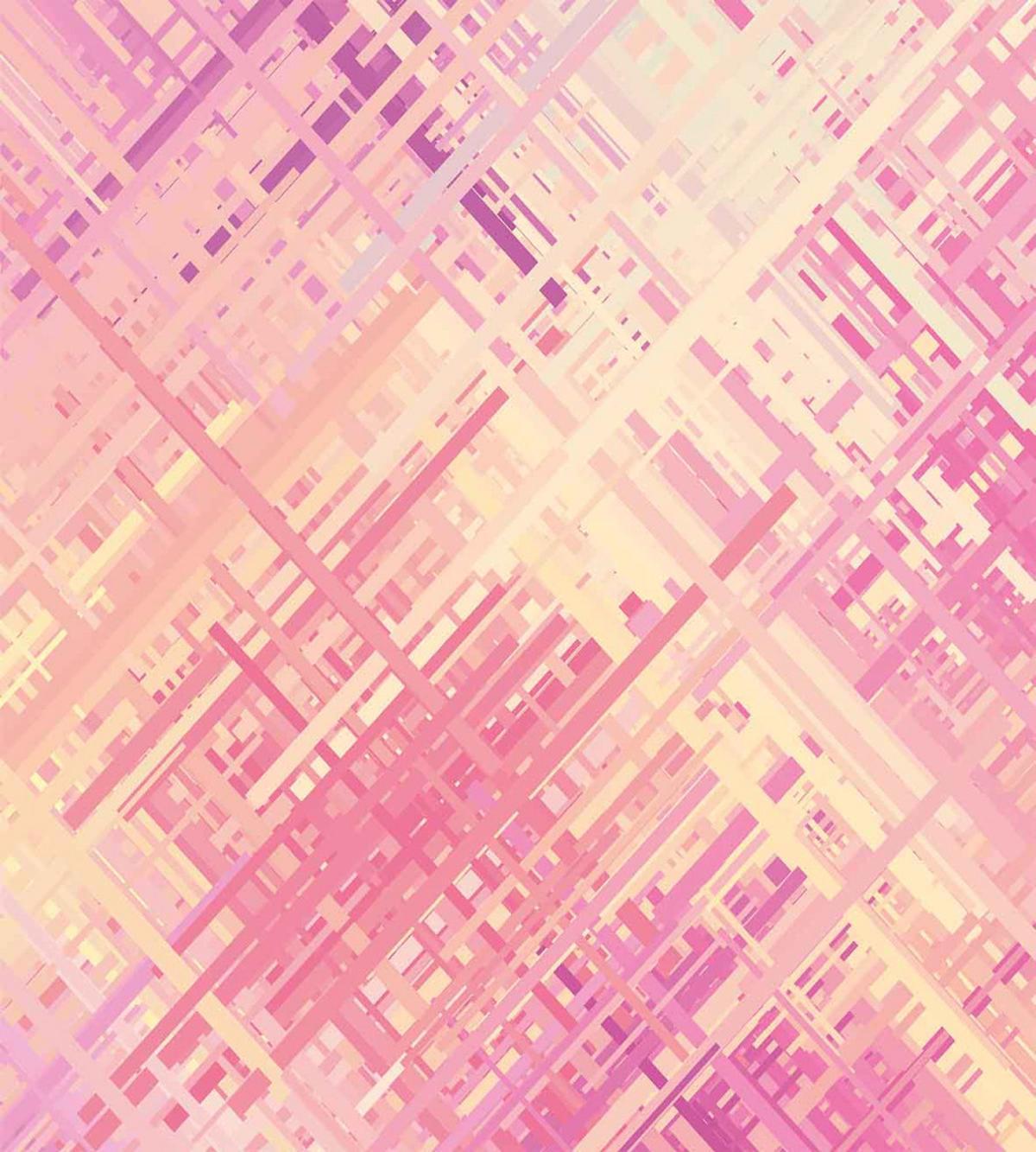 Random Diagonal Lines — Pattern