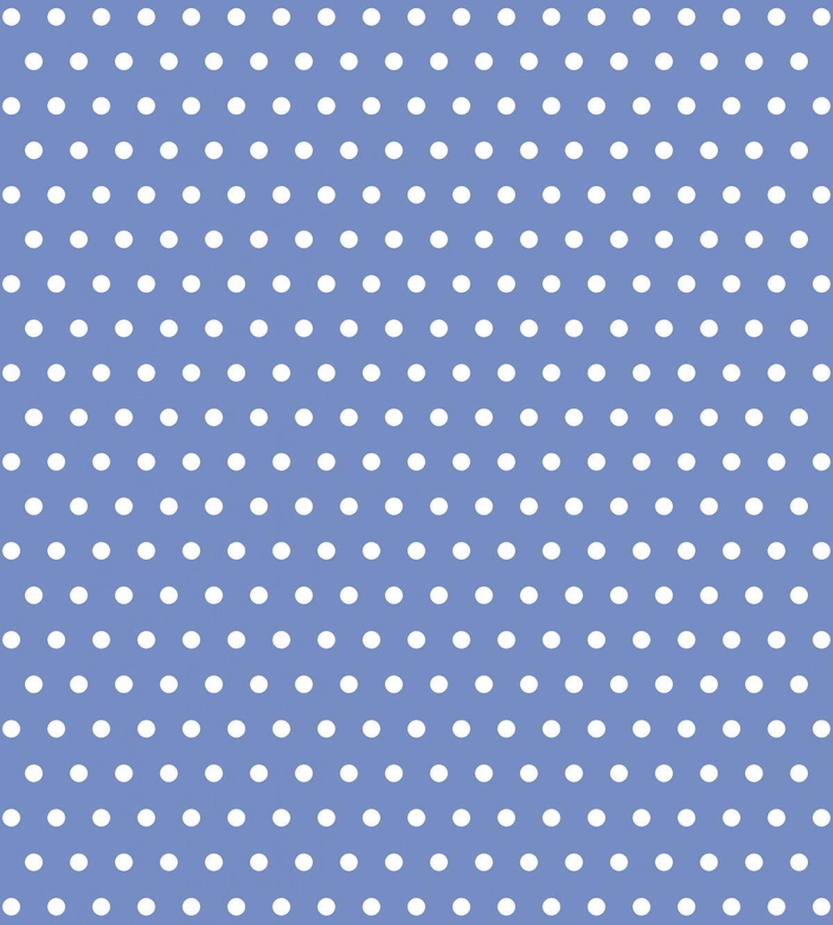 White Classic Polka Dots — Pattern