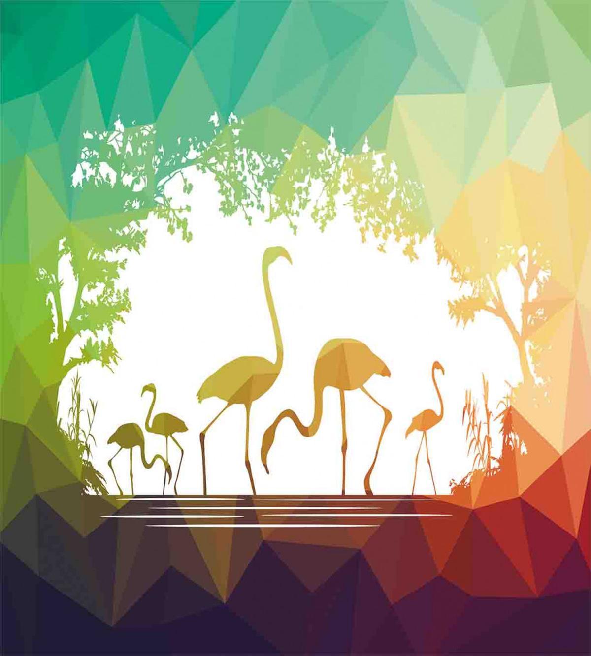 Flamingo Wild Animals — Pattern