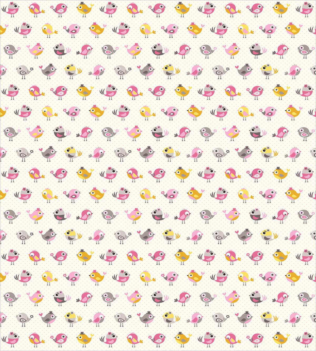 Cartoon Birds Funny Animal — Pattern
