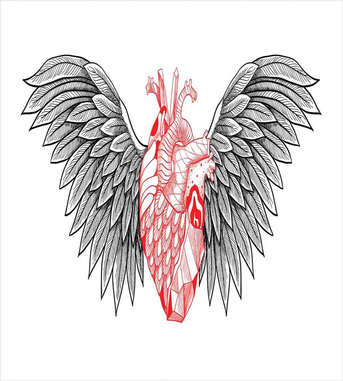 Realist Human Heart — Pattern
