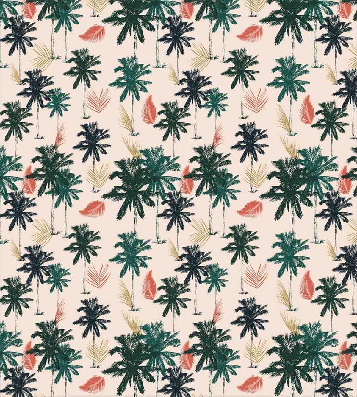 Exotic Hawaii Palm Leaves — Pattern