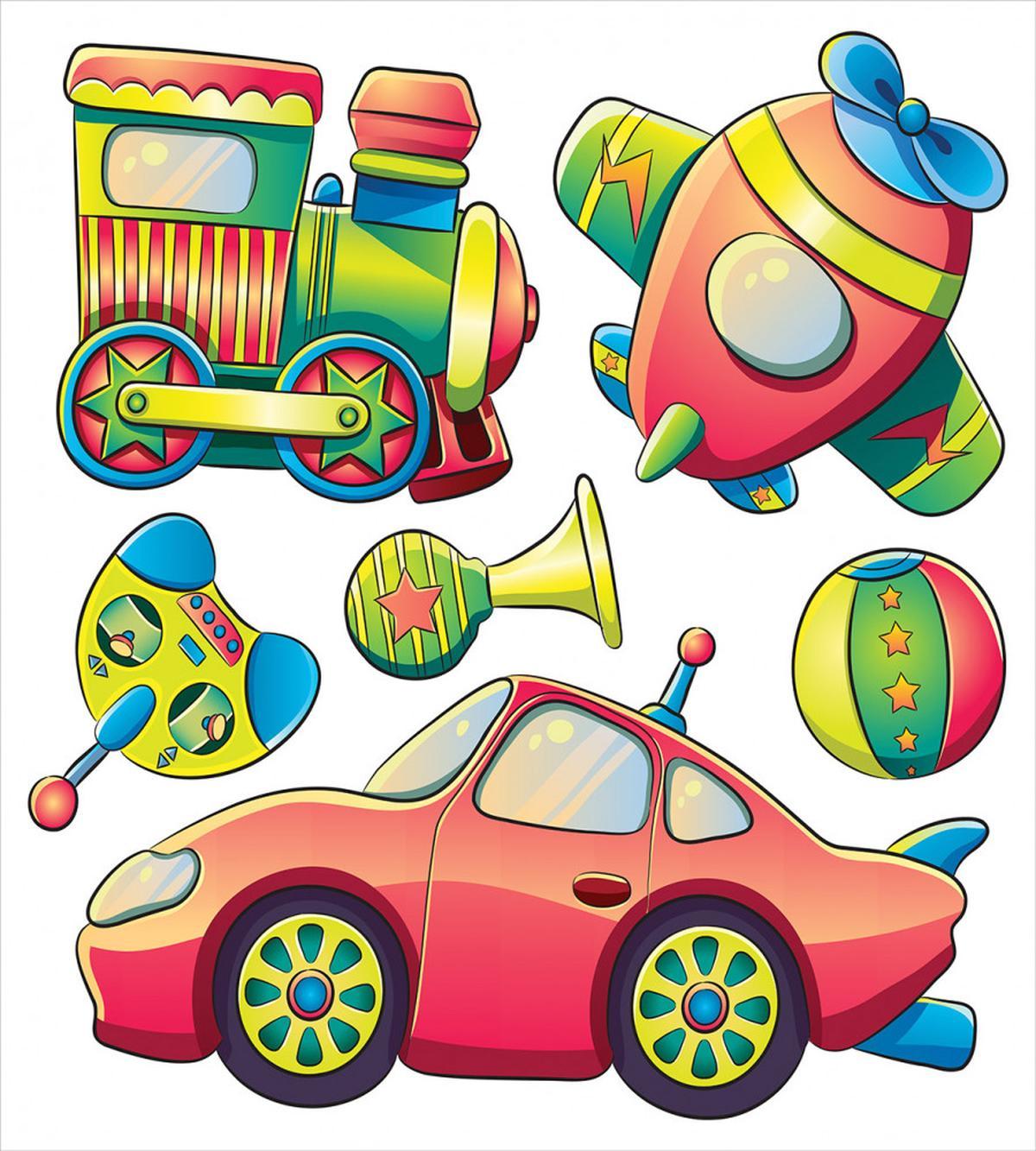 Balls Auto Tire Cartoon — Pattern