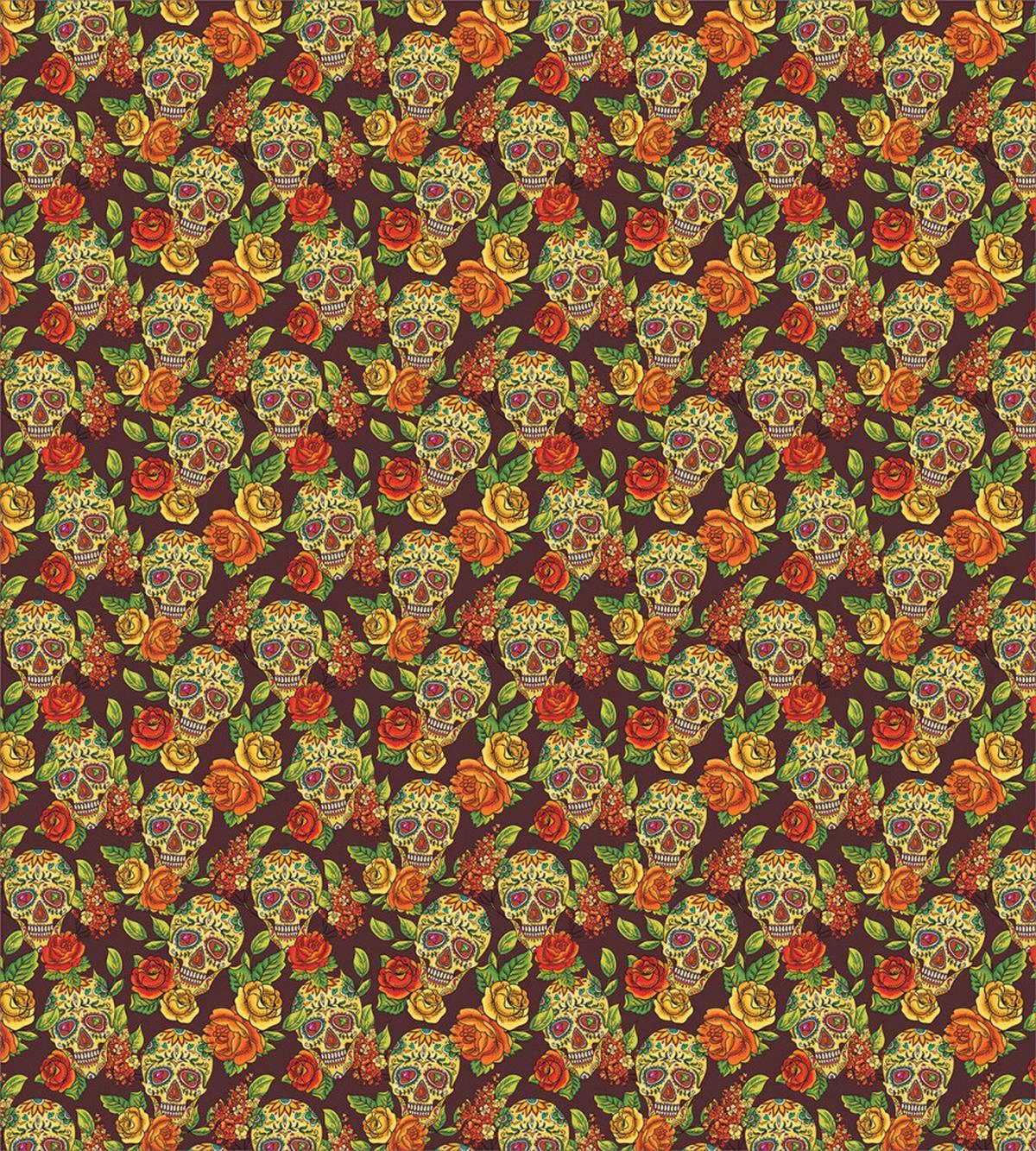 Diamond Flowers Leaves — Pattern
