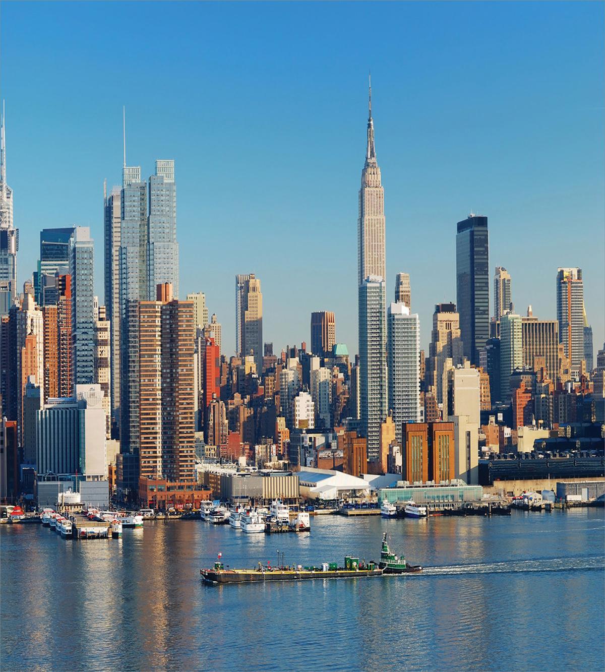 Urban City Skyline — Pattern