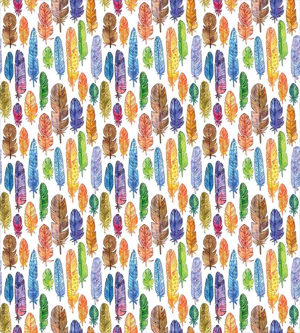 Watercolor Style Art Print — Pattern