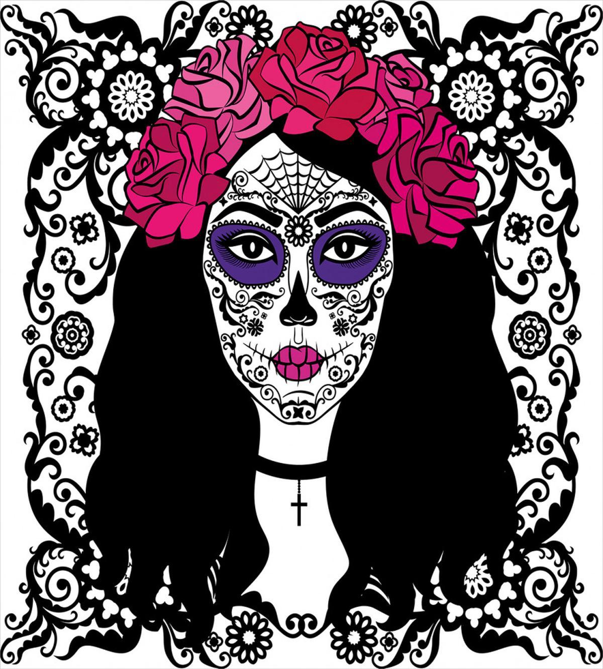 Girl with Make — Pattern