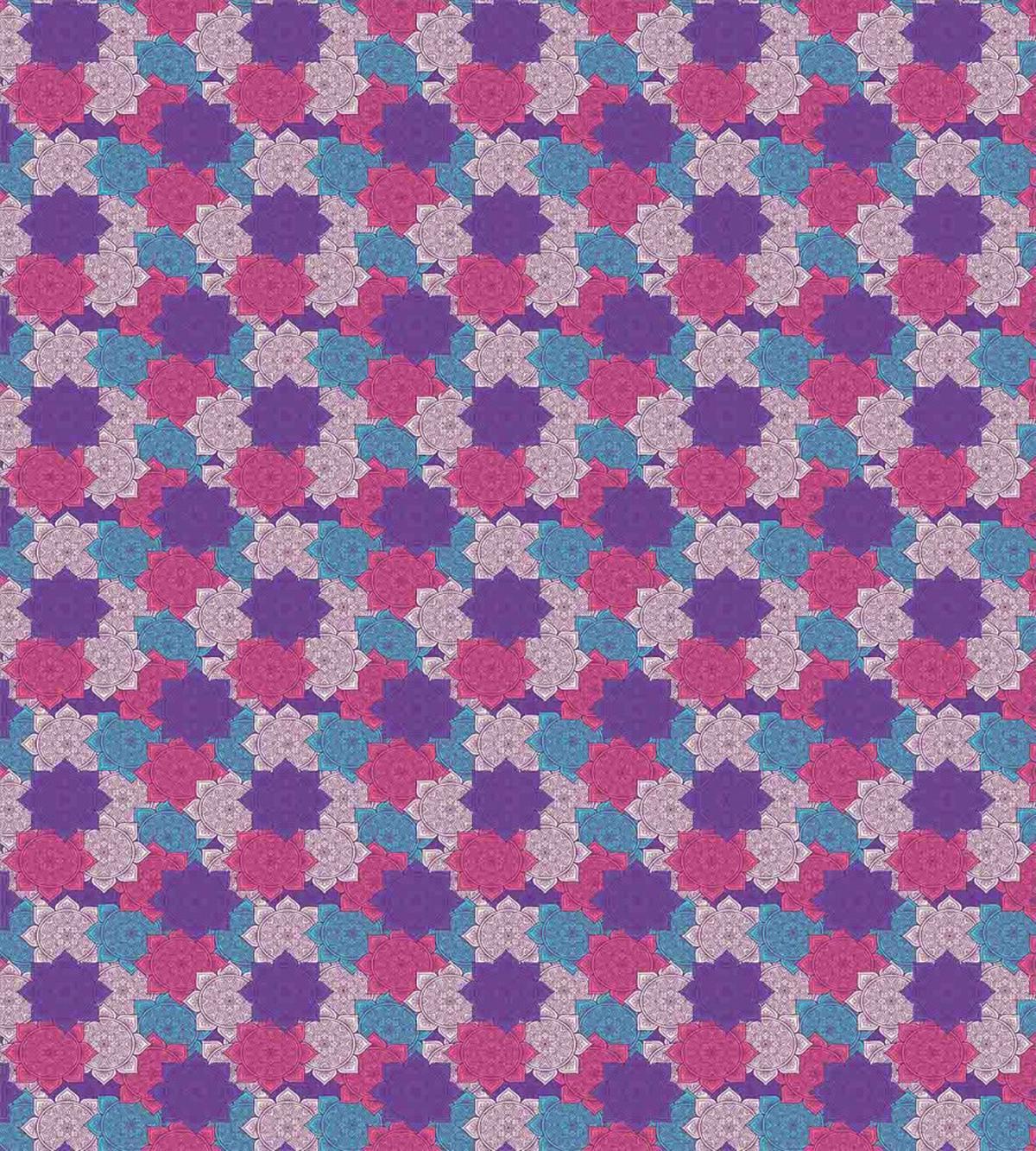 Tribal Flowers — Pattern