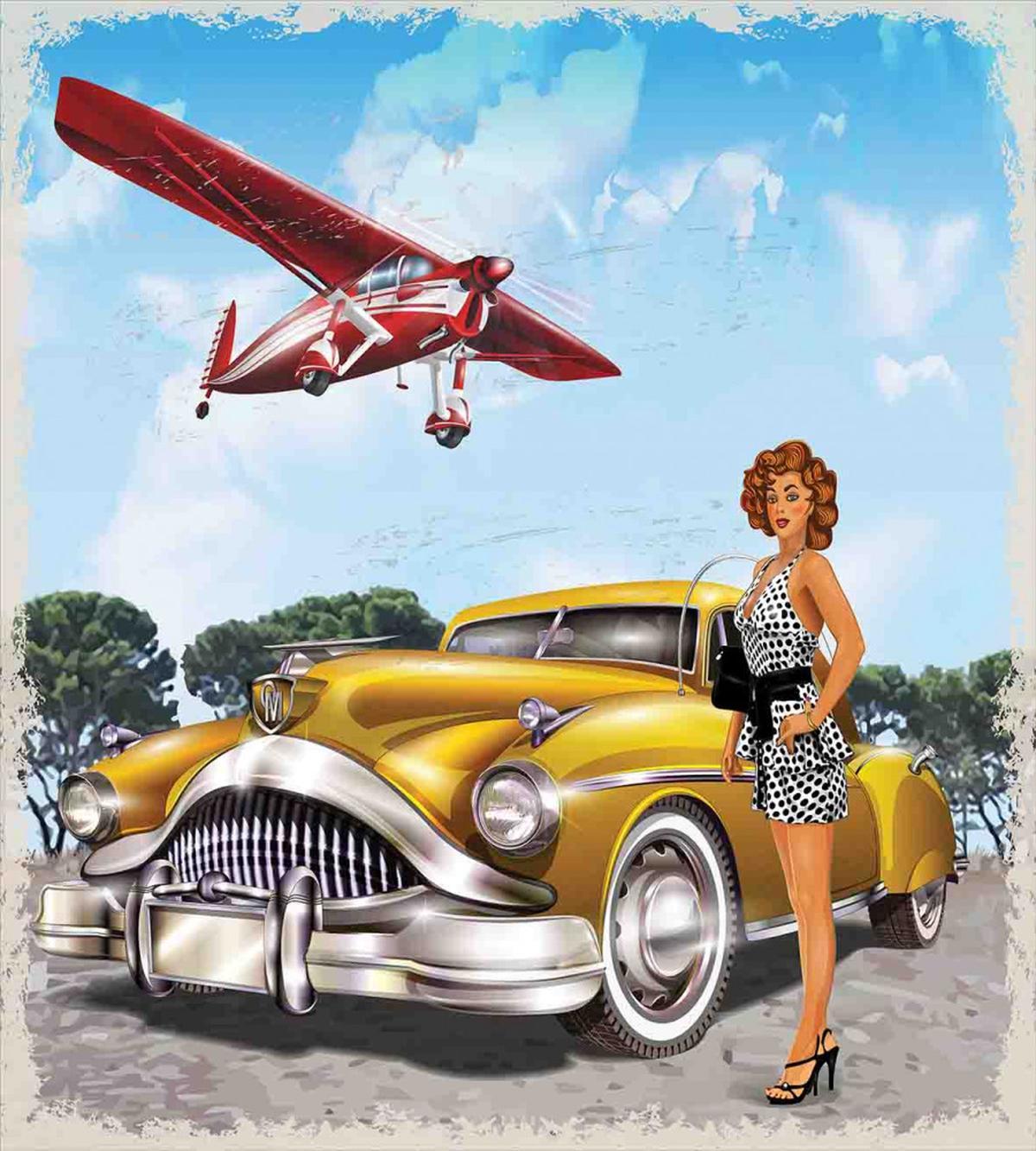 Vintage Biplane — Pattern