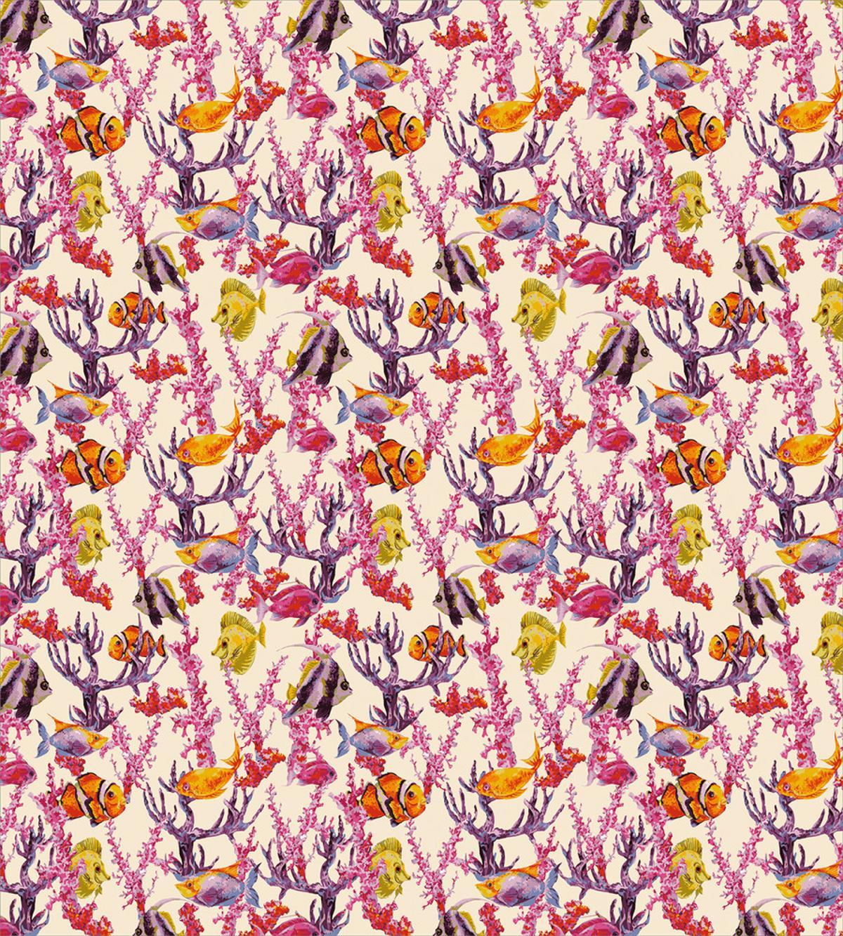 Seaweed Coral Fish — Pattern