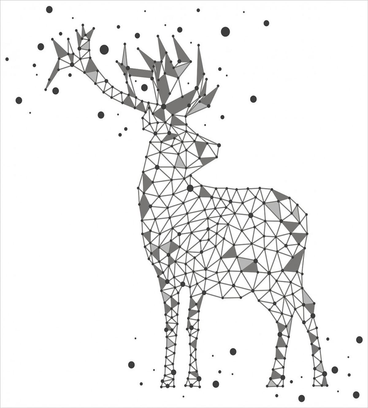 Polygonal Wild Animal — Pattern
