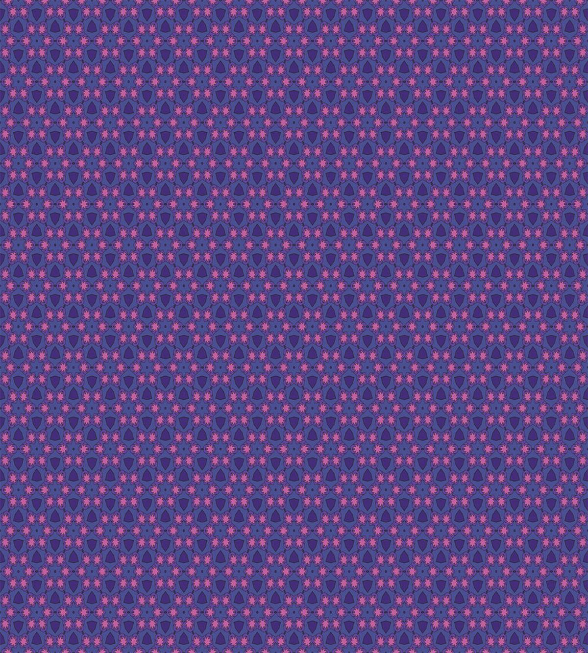 Flowers Lattice Repetition — Pattern